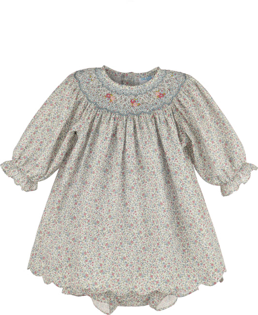 Luli & Me Fall Blossom Set, Blue
