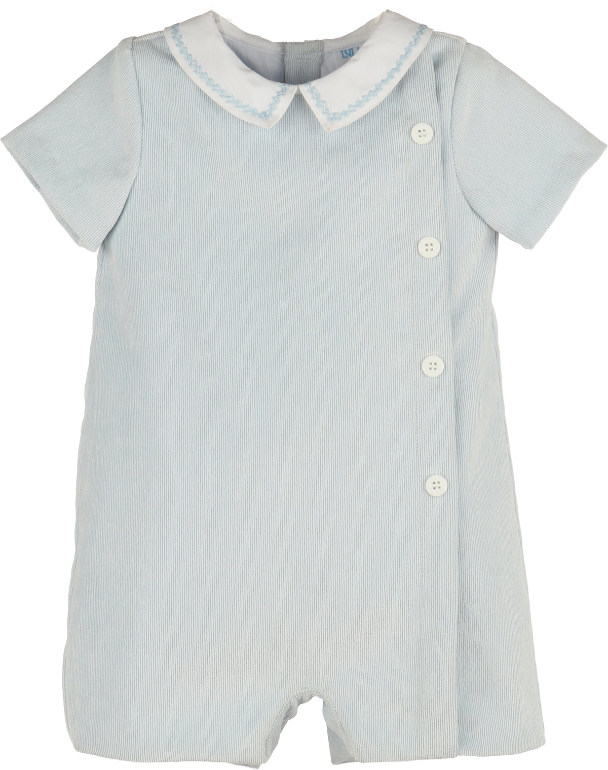 Luli & Me Sweet Corduroy Boy Bubble, Blue