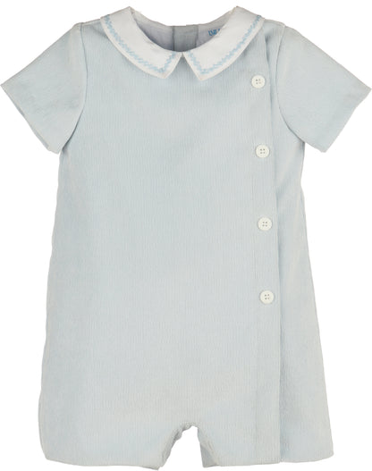 Luli & Me Sweet Corduroy Boy Bubble, Blue