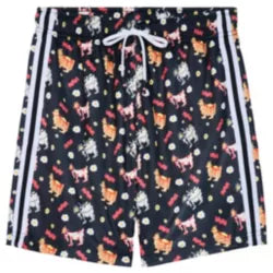 GOAT USA Boys' Breakfast All-Over Print Mesh Shorts