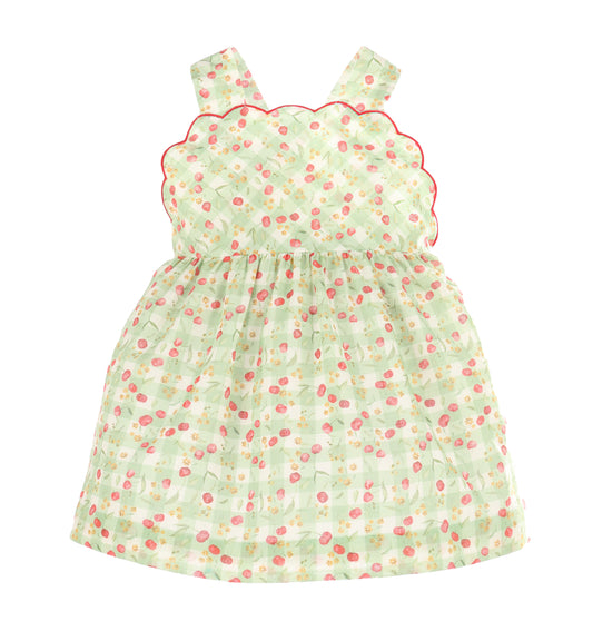 Sophie & Lucas Cheeky Cherries, Dress, Print - Persnickety Shop
