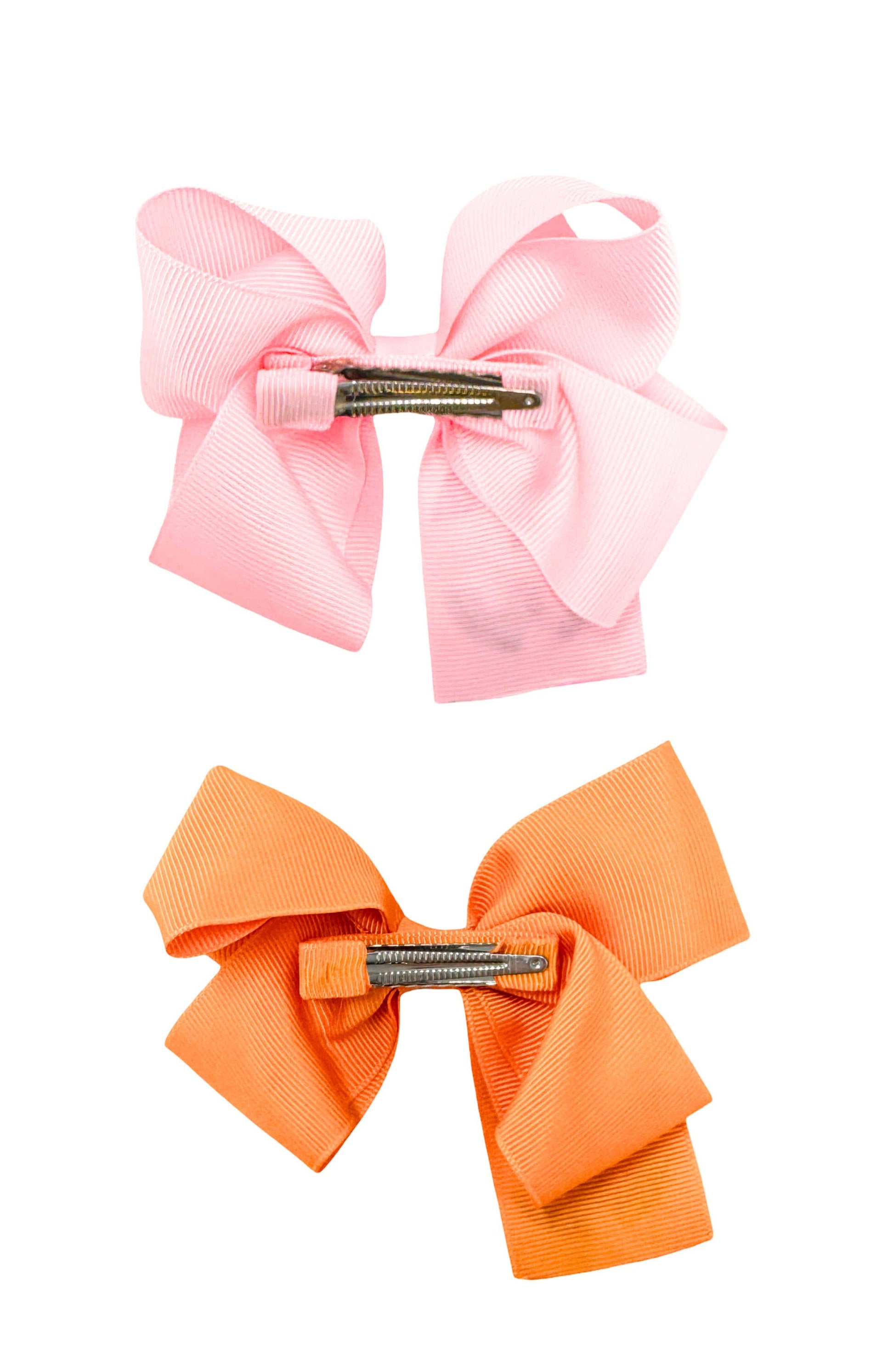 Jack-O-Lantern Pumpkin Hair Bow: Orange - Persnickety Shop