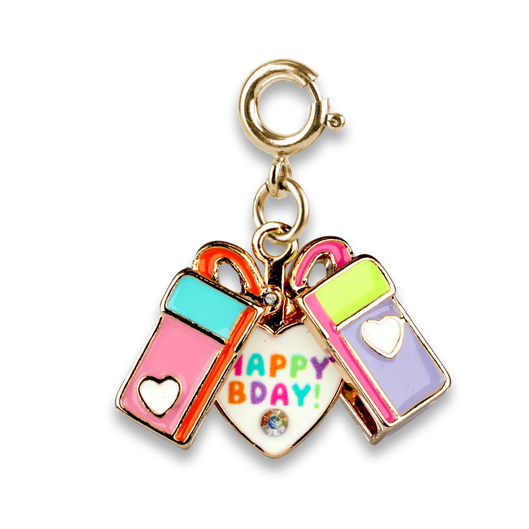 CHARM IT® Gold Surprise Inside B-Day Gift Charm - Persnickety Shop
