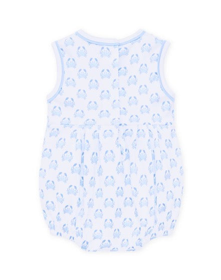 MAGNOLIA BABY Little Crawlers Print Bubble - Light Blue - Persnickety Shop