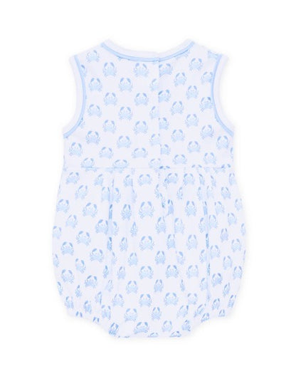 MAGNOLIA BABY Little Crawlers Print Bubble - Light Blue - Persnickety Shop