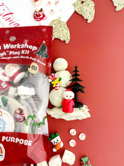 SANTA'S WORKSHOP KIDDOUGH PLAY KIT