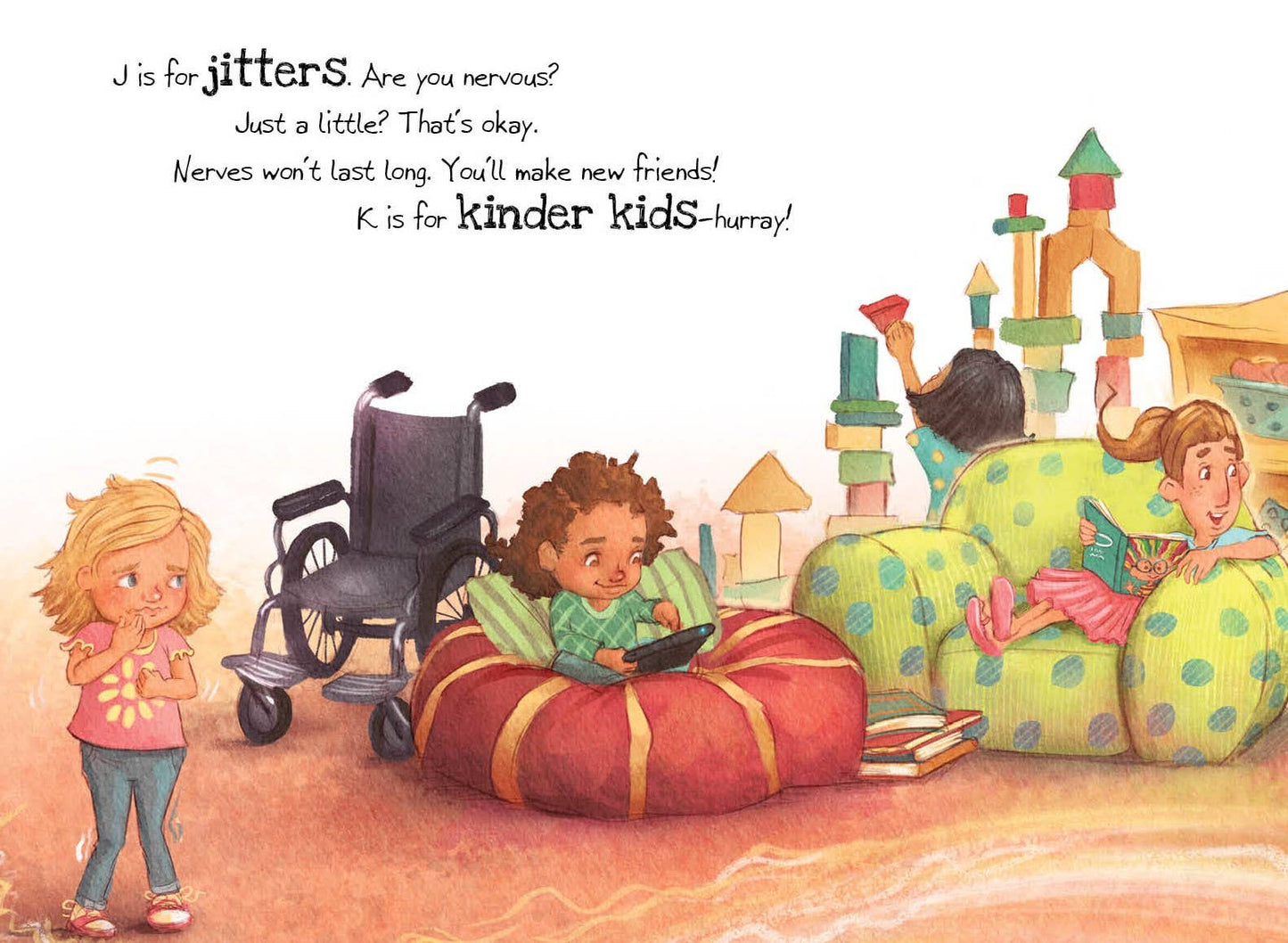 K is for Kindergarten Picture Book - Persnickety Shop
