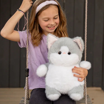 Beverly Hills Teddy Bear Chunka Dunkas - Cat 12 inches (Over-sized Chonky and Round Plush) - Persnickety Shop
