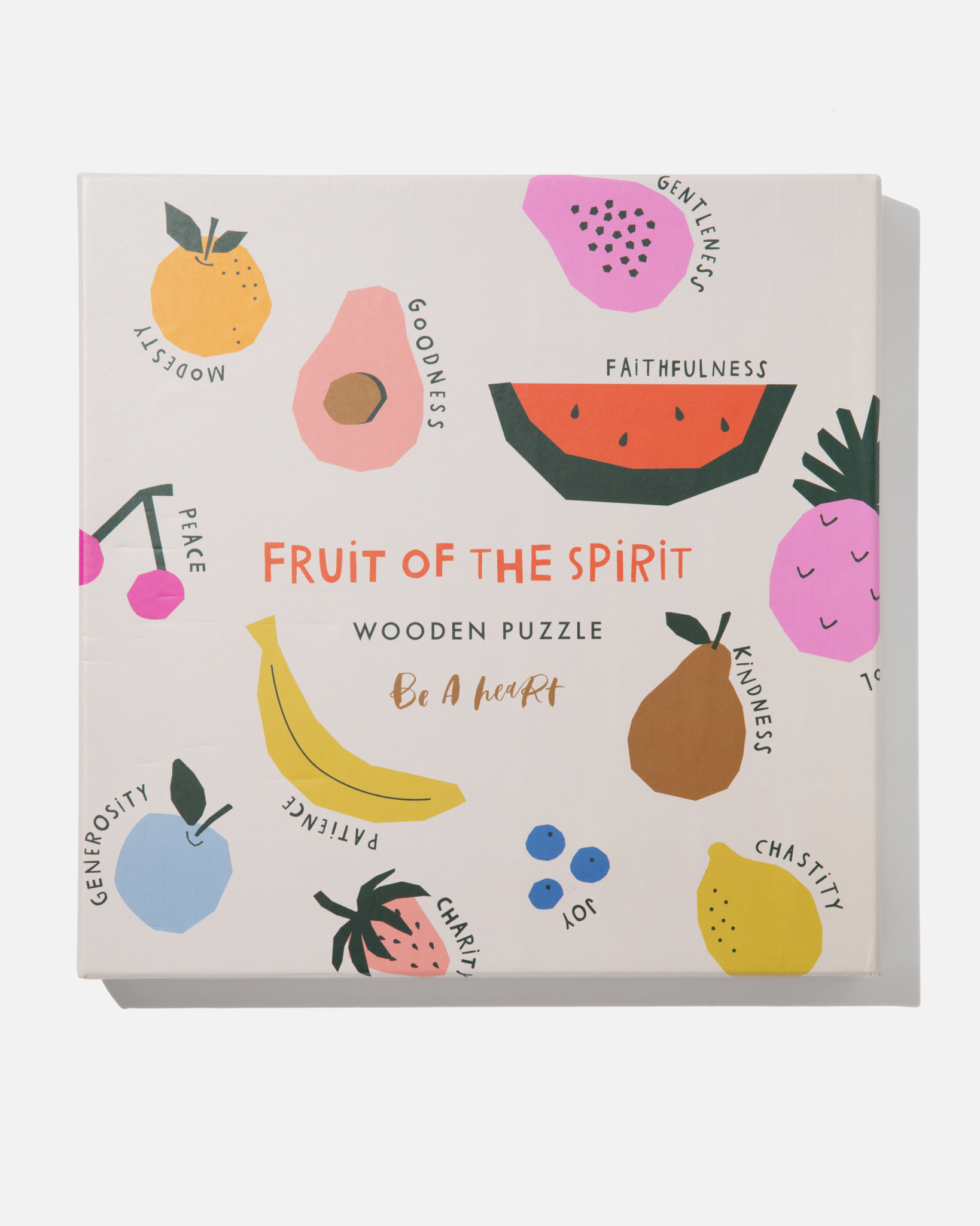 Bible Fruit of the Spirit Wooden Puzzle - Persnickety Shop