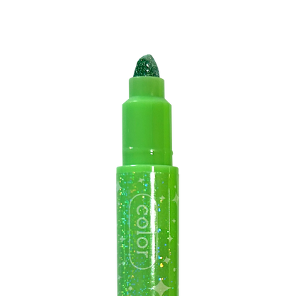 Ooly Make no Mistake! Glittery Erasable Markers - Set of 12