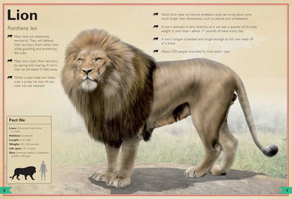 Magnificent Book of Dangerous Animals by Tom Jackson: Hardcover; 80 pages / English - Persnickety Shop