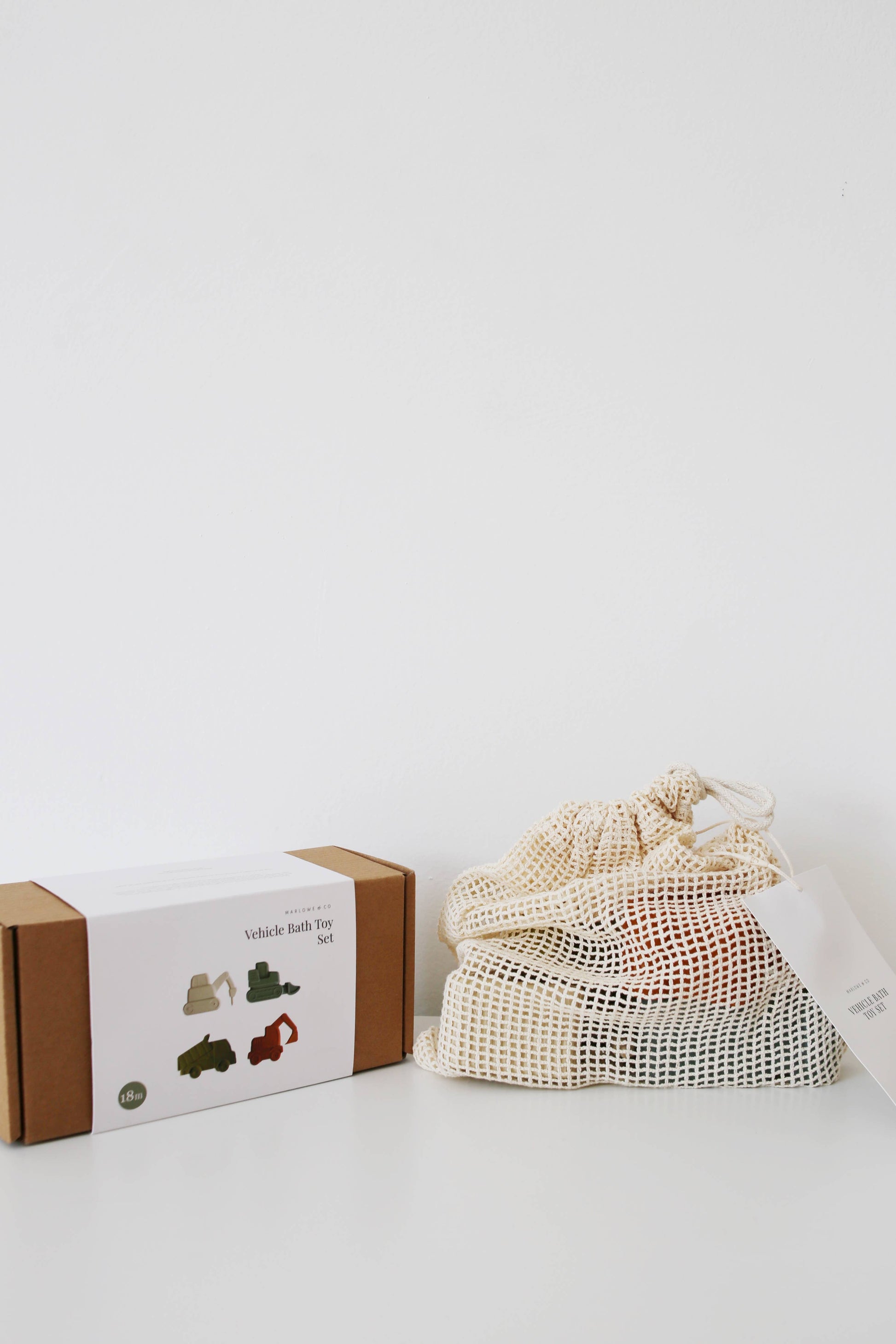 Construction Vehicle Mold Free Silicone Bath Toy Set  - Persnickety Shop