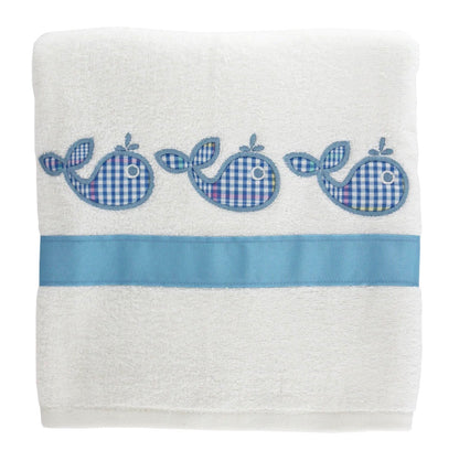 Bailey Boys Whale Wishes - Unisex Towel - Persnickety Shop