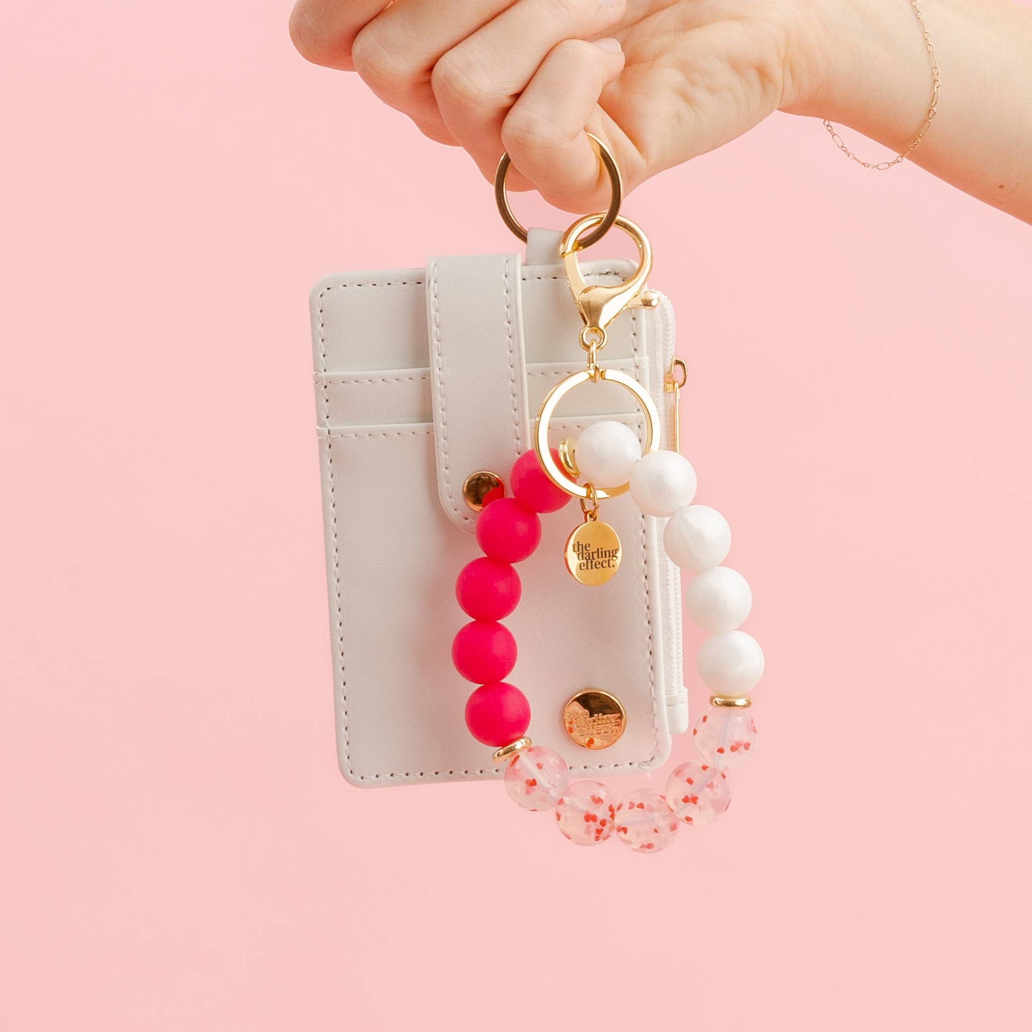 Hands-Free Keychain Wristlet - Be Mine