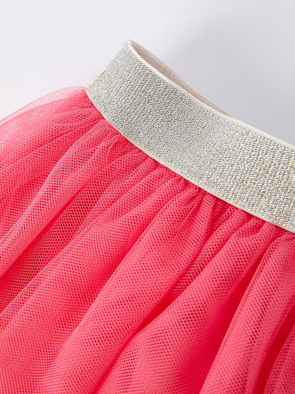 Christmas Candy Cane & Bow Sequin Tutu Skirt for Girls: 5 - Persnickety Shop