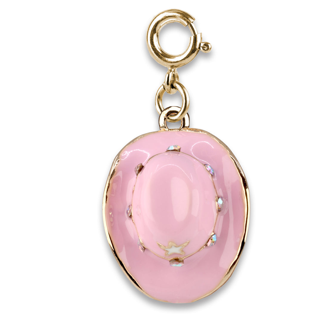Gold Cowboy Hat Charm - Persnickety Shop