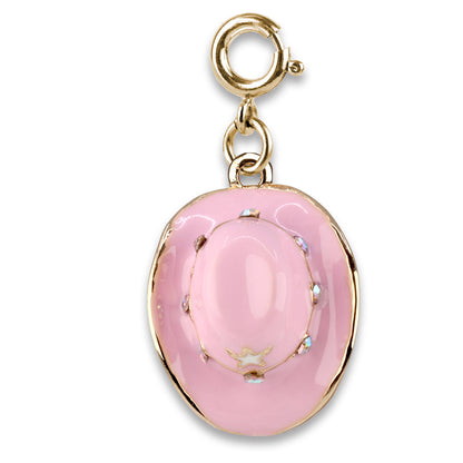 Gold Cowboy Hat Charm - Persnickety Shop
