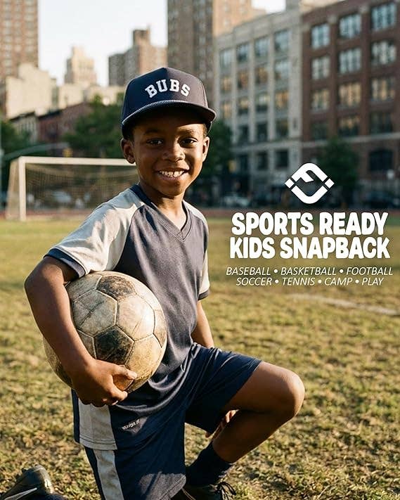 Kid's Golf Hat - Bubs - Navy: Small