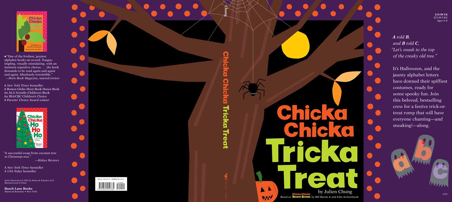 Chicka Chicka Tricka Treat by Julien Chung: Hardcover; 40 pages / English - Persnickety Shop