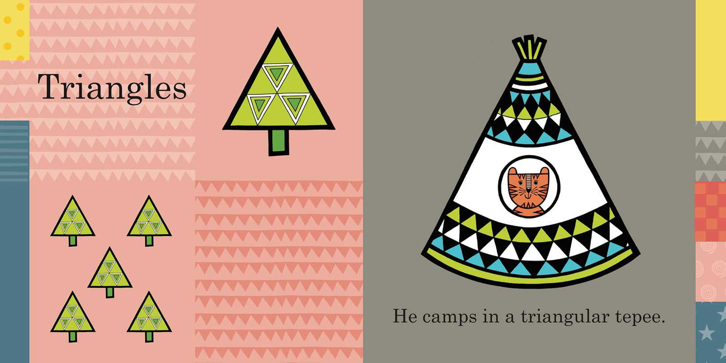 Jane Foster's Stripy Tiger Pattern Book by Jane Foster: Board Books; 16 pages / English - Persnickety Shop