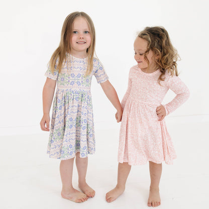Petite Fleur Bamboo Twirl Dress: 3T - Persnickety Shop