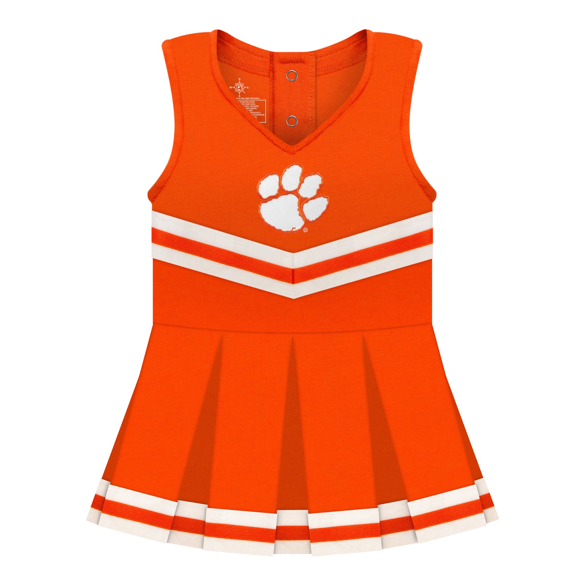 CLEMSON TIGERS ORANGE TWO PIECE CHEER UNIFORM - Persnickety Shop