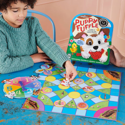 Eeboo Puppy Fuffle Shaped Board Game - Persnickety Shop