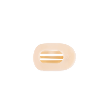 Almond Beige | Tiny | Flat Round Clip