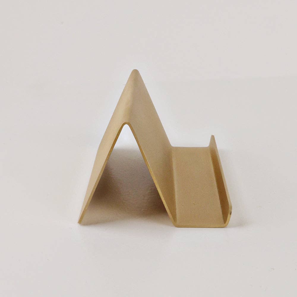 Brass card holder - Persnickety Shop