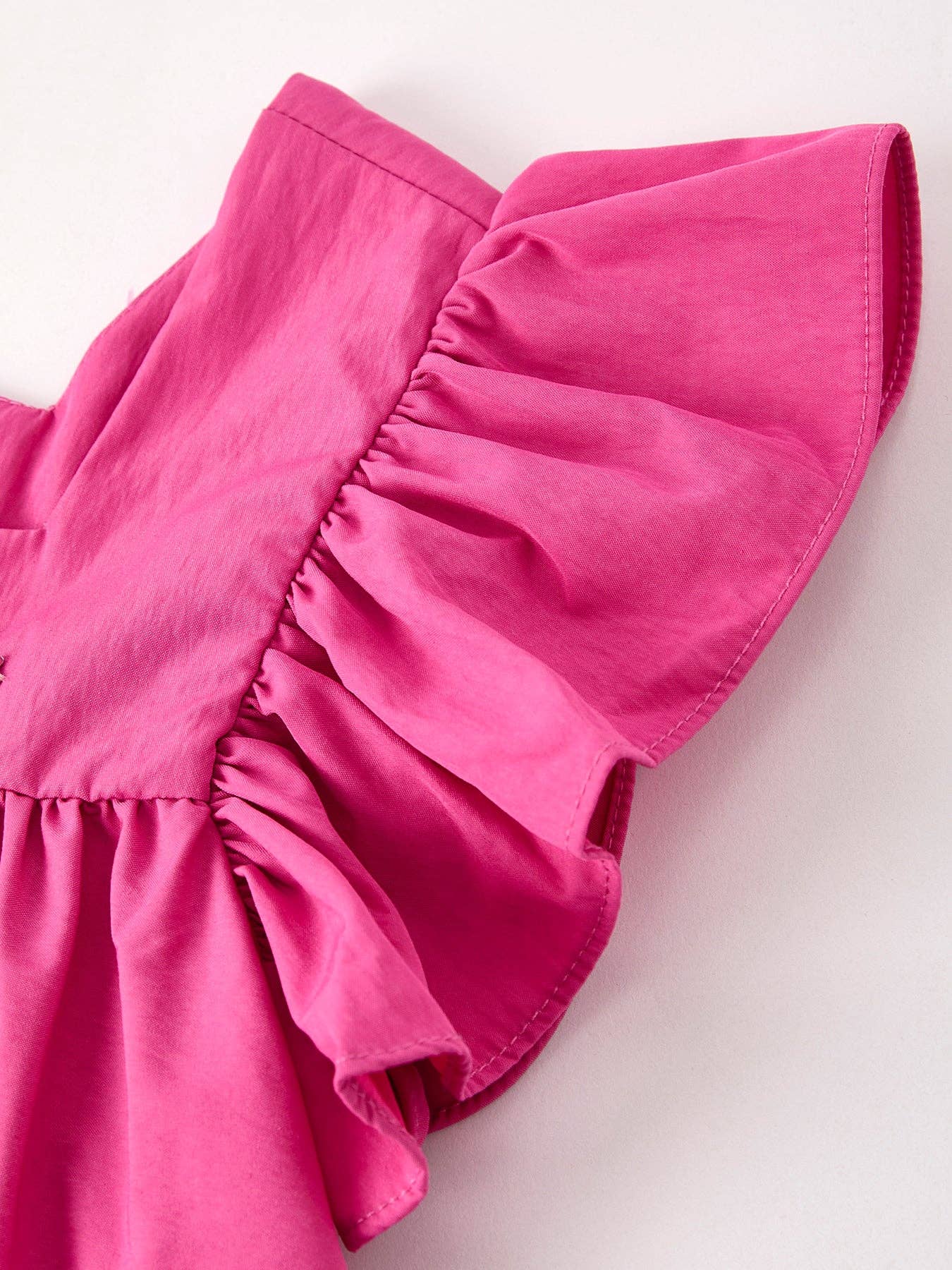 Summer Girls Rose Red Ruffle Dress: 10/12 - Persnickety Shop