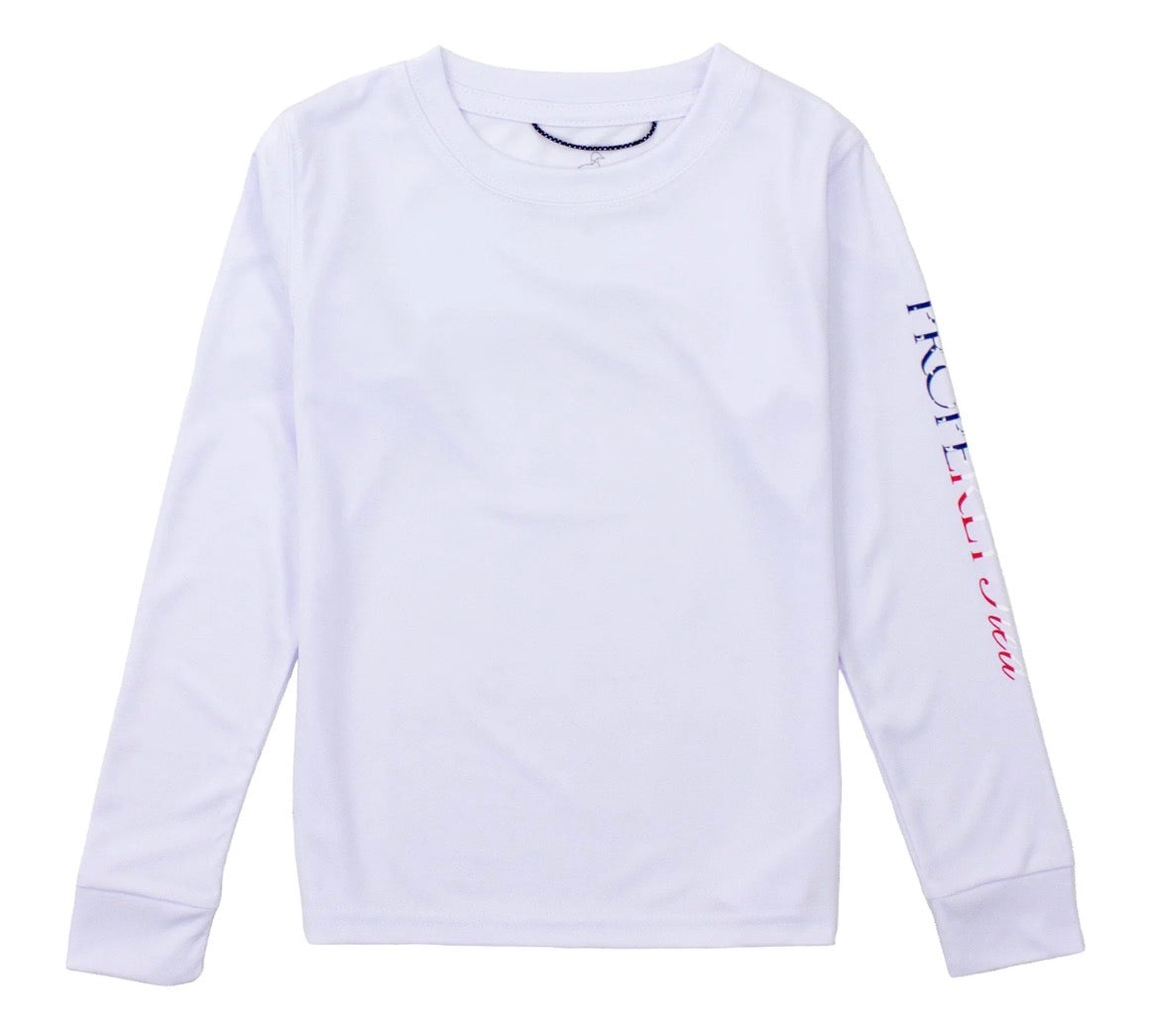 PROPERLY TIED Boys Tidal Rashguard Patriot - Persnickety Shop