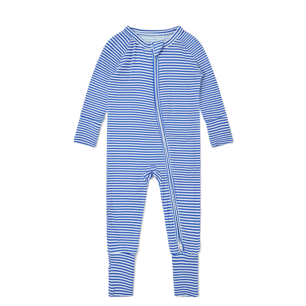 Cobalt Stripe Bamboo Sleeper