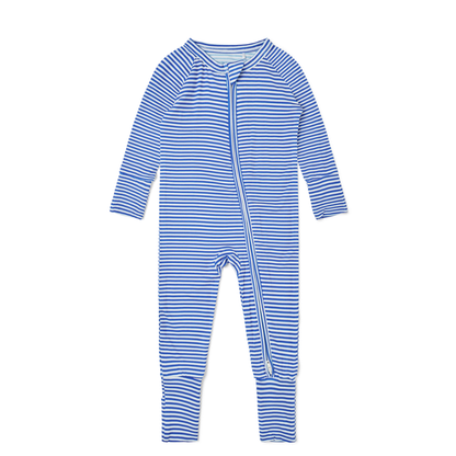 Cobalt Stripe Bamboo Sleeper