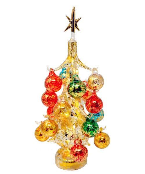 Buon Natalie LED Tree 13.00 Inch Gold - Persnickety Shop