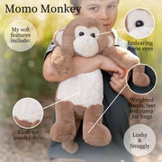 Beverly Hills Teddy Bear World's Softest Plush - Large Lushee - MoMo Monkey Lushee 16 inches - Persnickety Shop
