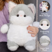 Beverly Hills Teddy Bear Chunka Dunkas - Cat 12 inches (Over-sized Chonky and Round Plush) - Persnickety Shop
