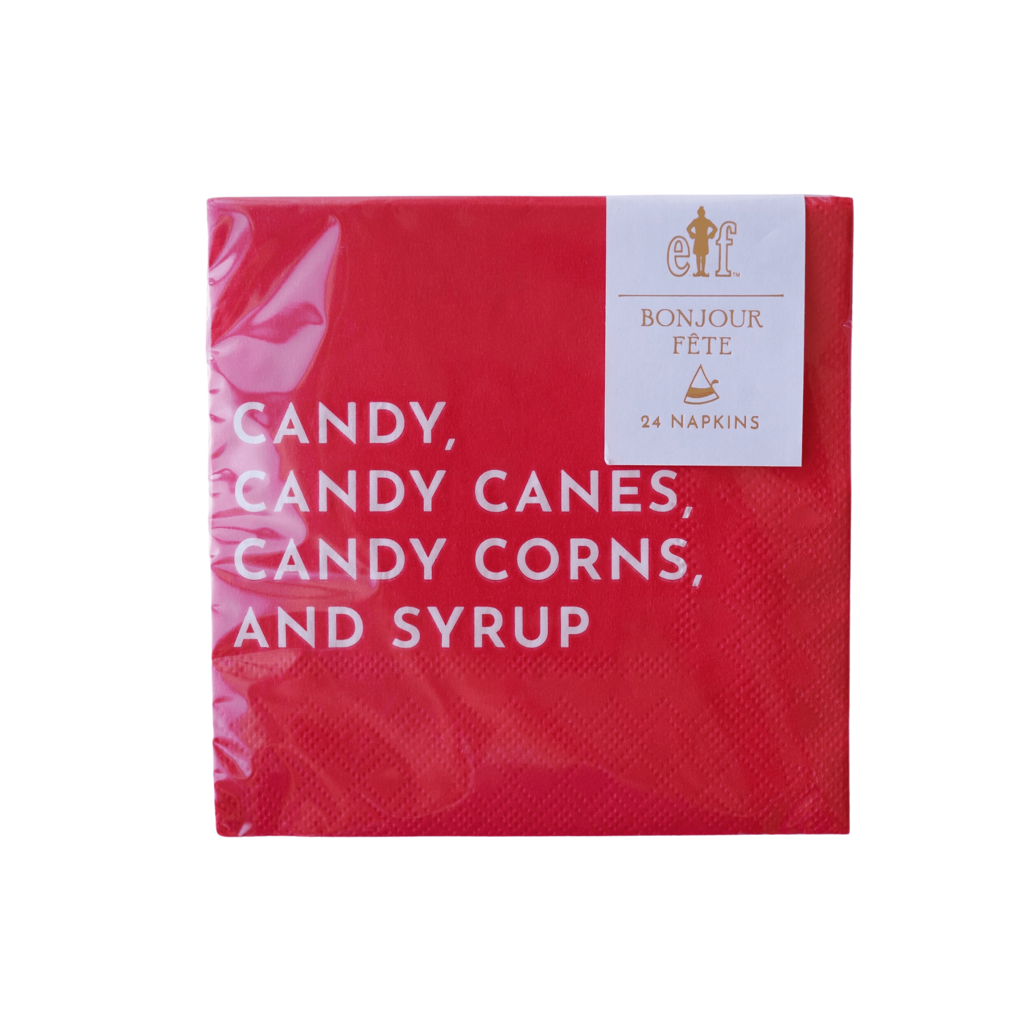 ELF CANDY SMALL RED NAPKINS - Persnickety Shop