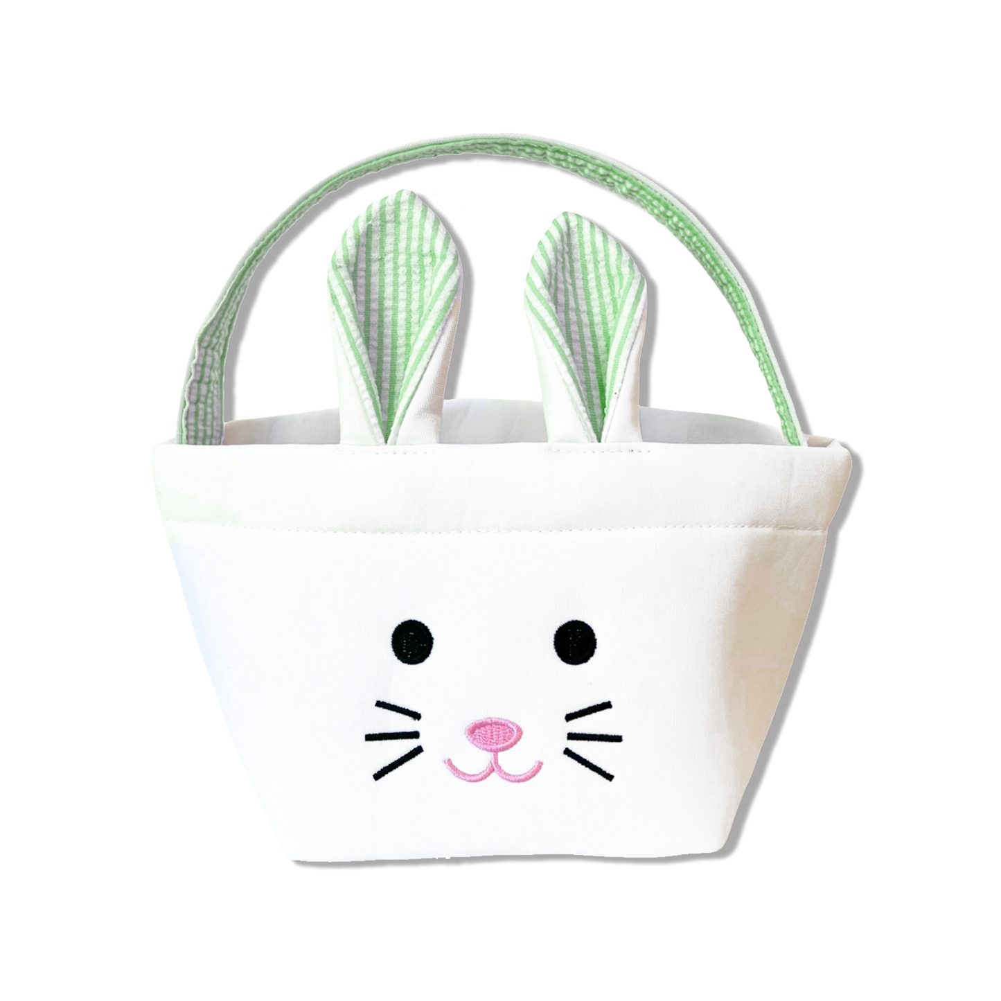 Bitty Bunny Basket, Green - Persnickety Shop