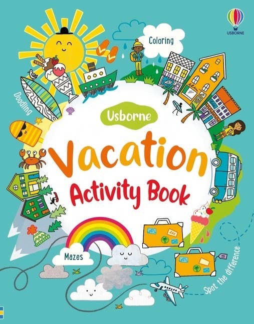 Vacation Activity Book : Usborne - Persnickety Shop