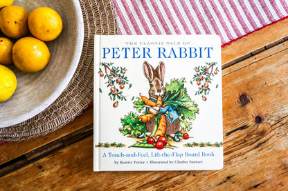 The Classic Tale of Peter Rabbit Touch and Feel Board Book - Persnickety Shop
