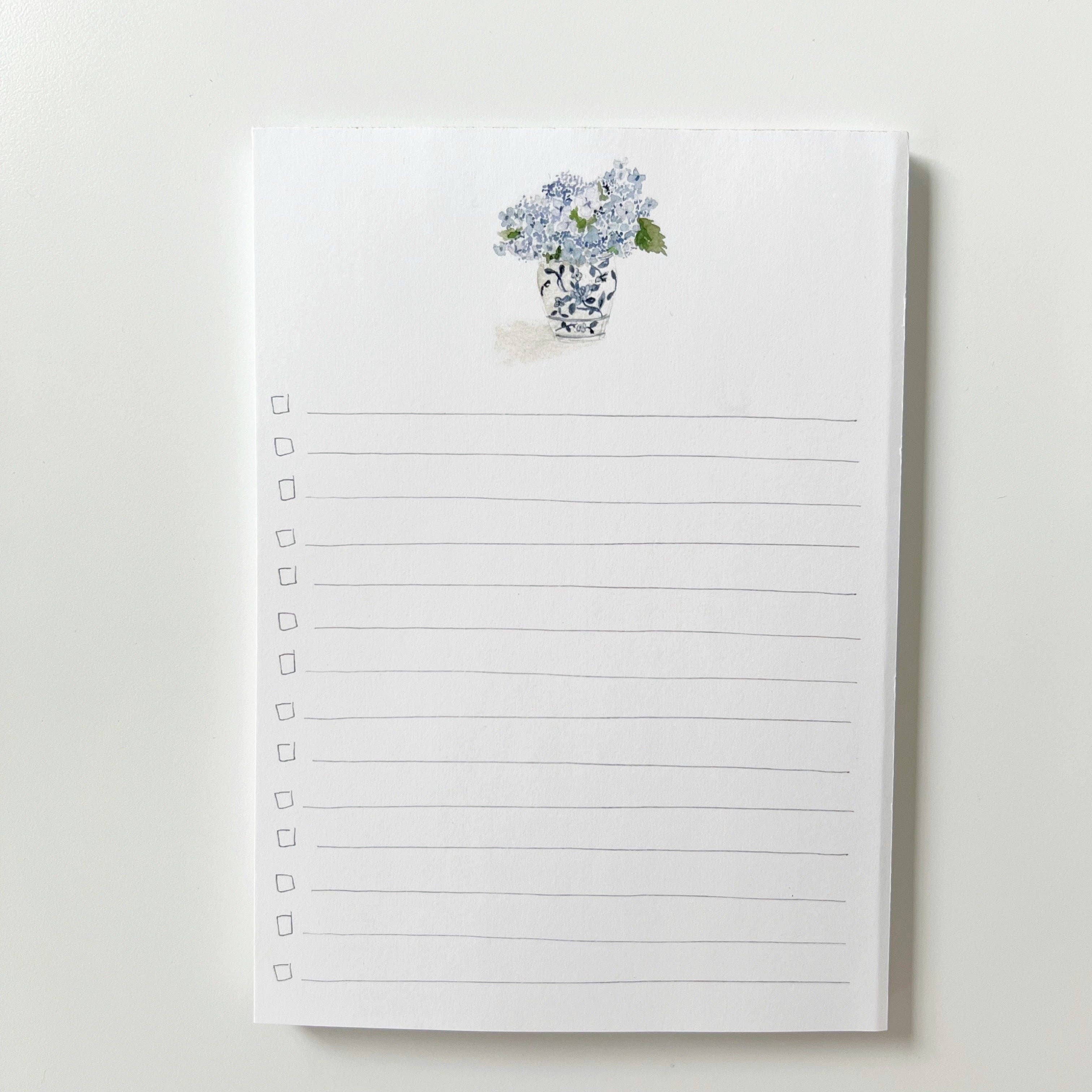 Checklist notepad: Bluebird - Persnickety Shop