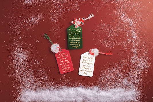 Santa Magic Key Tags