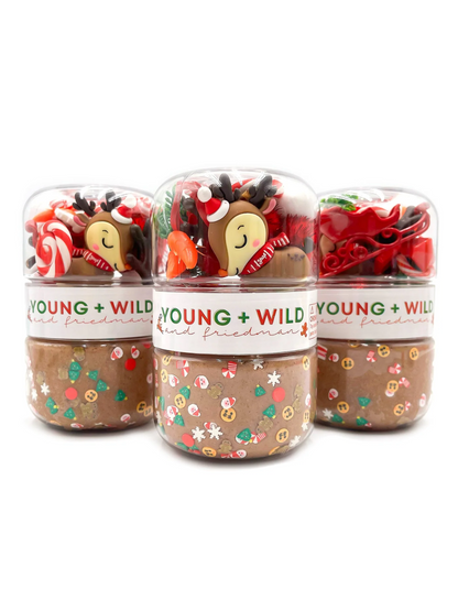 Make a Reindeer Grab & Go Dough Jar - Persnickety Shop