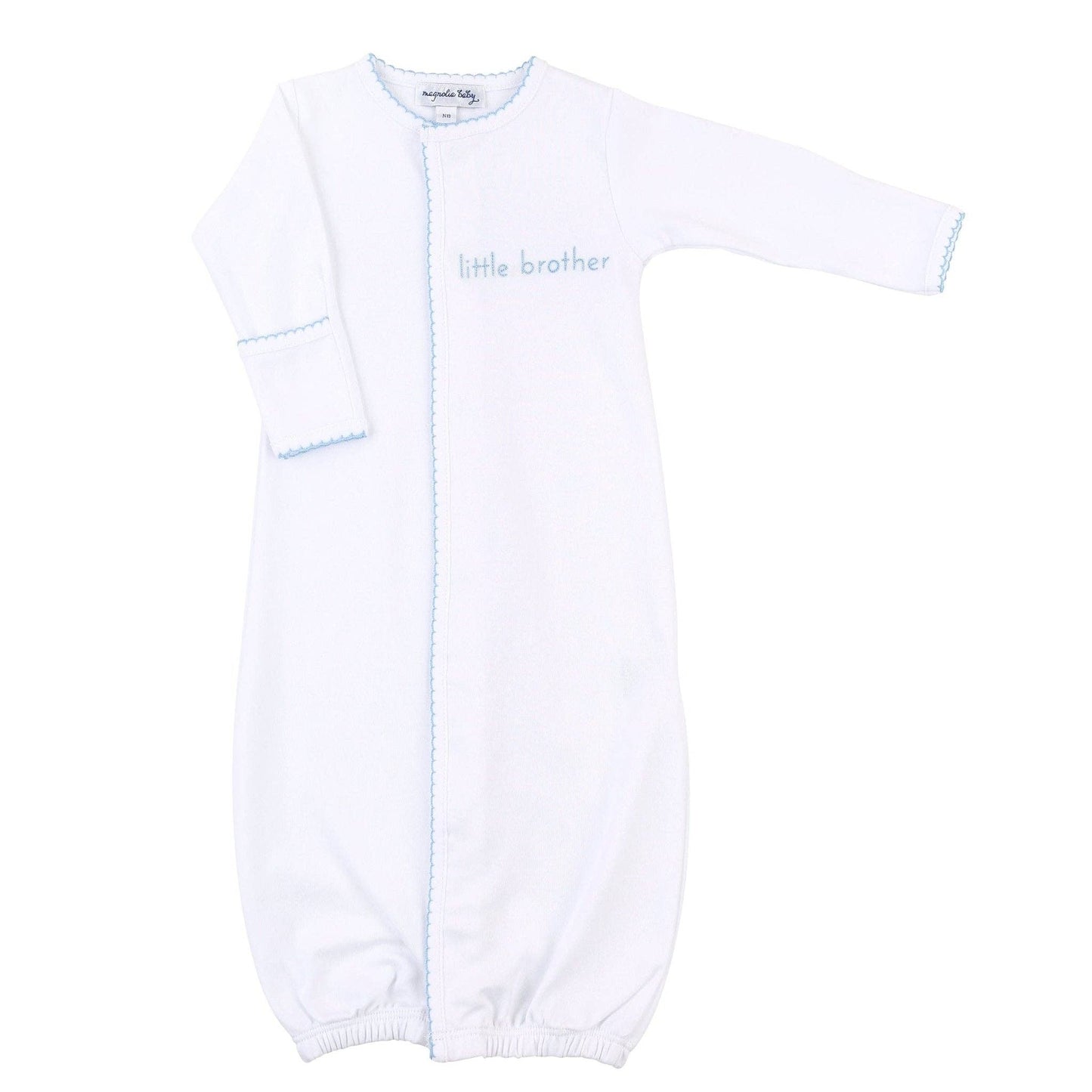 Little Brother Embroidered Converter: 3 Months - Persnickety Shop