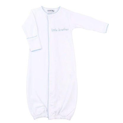 Little Brother Embroidered Converter: 3 Months - Persnickety Shop
