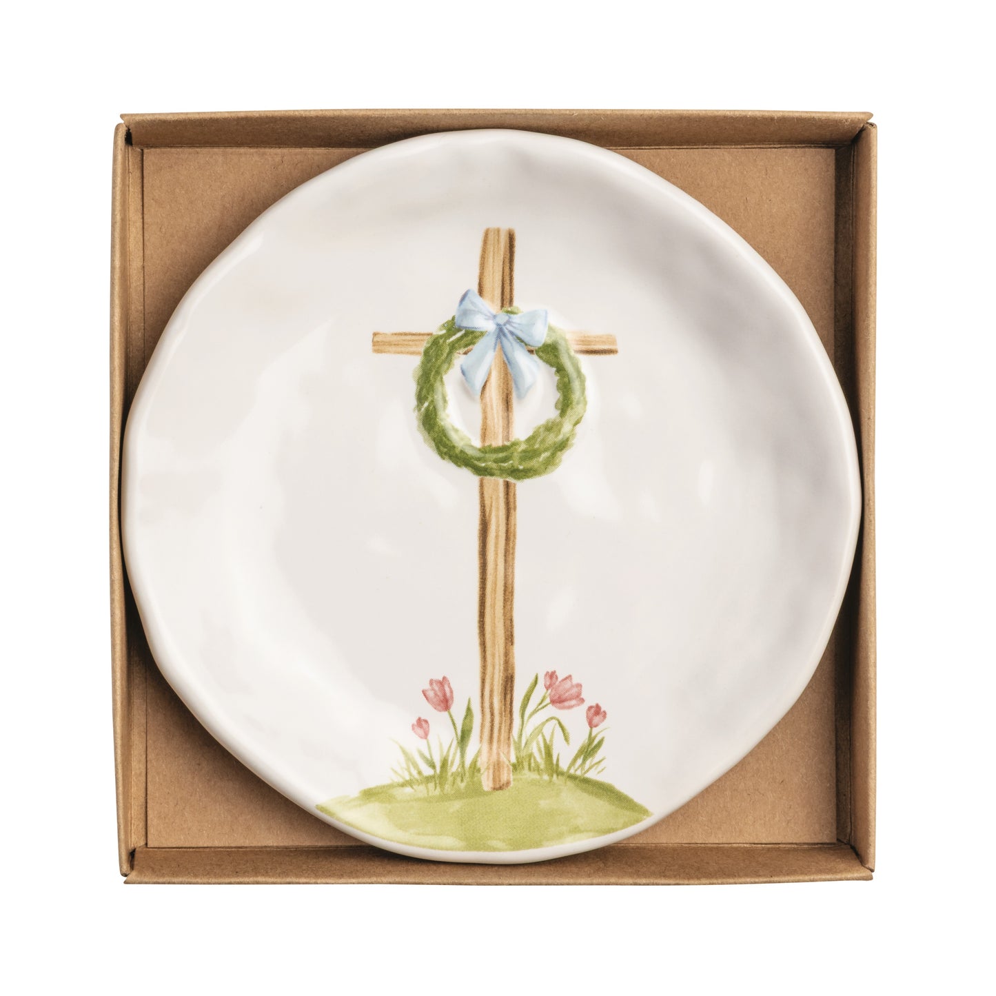 BOXED CROSS TRINKET DISH - Persnickety Shop