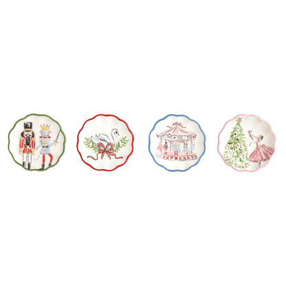 Mud Pie Nutcracker Carousel Tidbit/Jewelry Plate