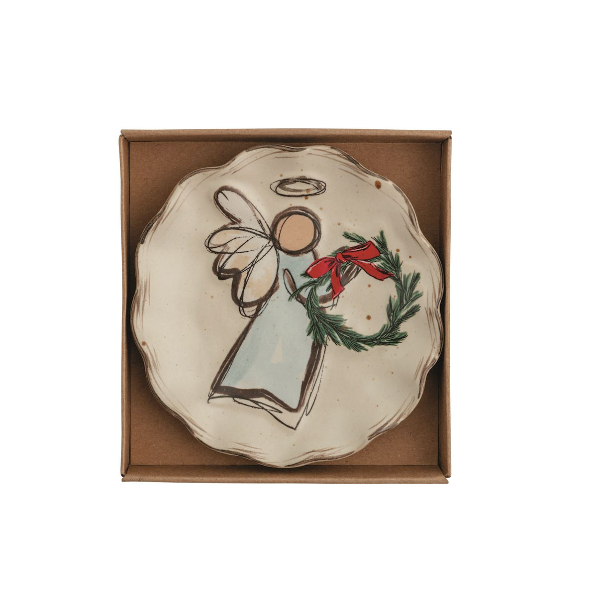 Mud Pie Angel Tidbit/Jewelry Plate