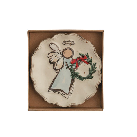 Mud Pie Angel Tidbit/Jewelry Plate