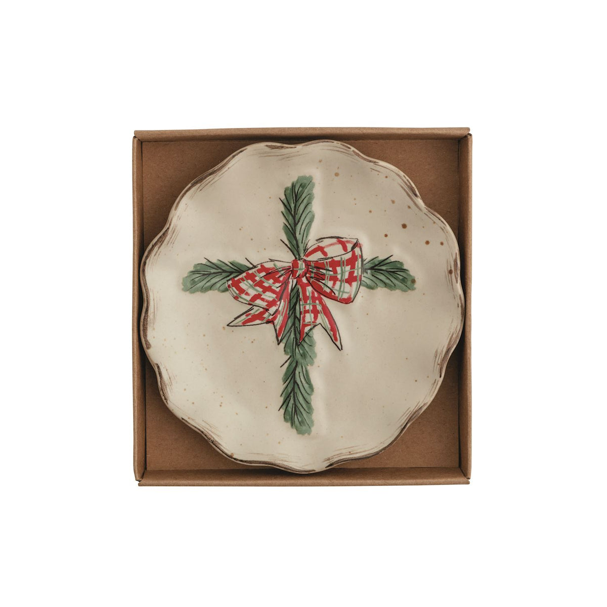 Mud Pie Cross Tidbit/Jewelry Plate